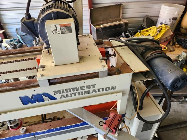 Midwest Automation #CS-5840, countertop saw, w/ second unit for parts or repair - Image 10