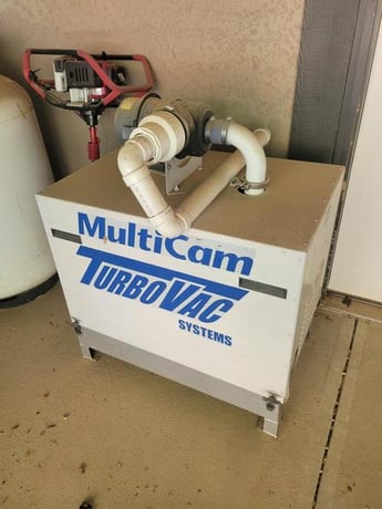 Multicam #M-103, router, linear ATC, 4' x 8', Kufo dust collector, pendant, Auto mist lube, 2002 - Image 4
