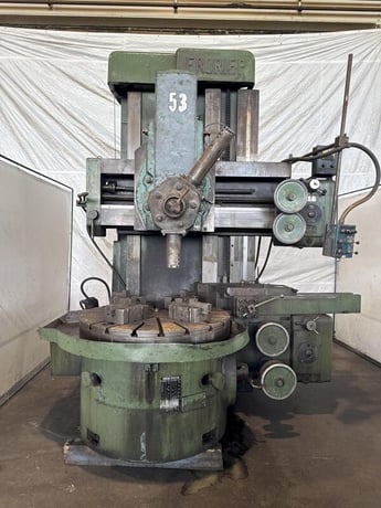 48" Froriep, vertical turret lathe - Image 3