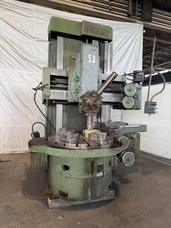 48" Froriep, vertical turret lathe - Image 5