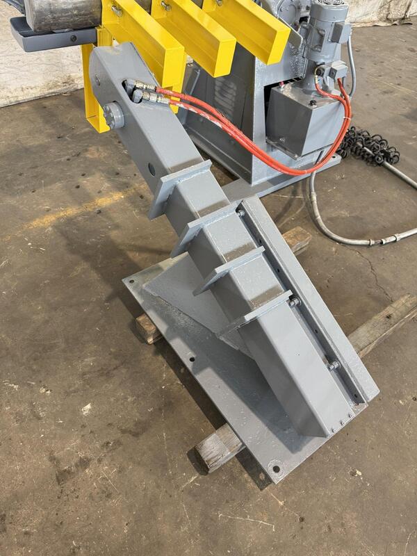 6000 lb. Littell #60-36, powered motorized uncoiler, 36" width, 48" outside dimensions, 16"-20" ID, manual - Image 4
