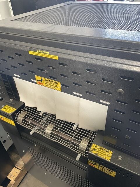 Eastey Et-1608 Shrink Tunnel, 16" width x 8" H x 30" L, Stainless Steel mesh belt, 220 V, 1 phase - Image 2