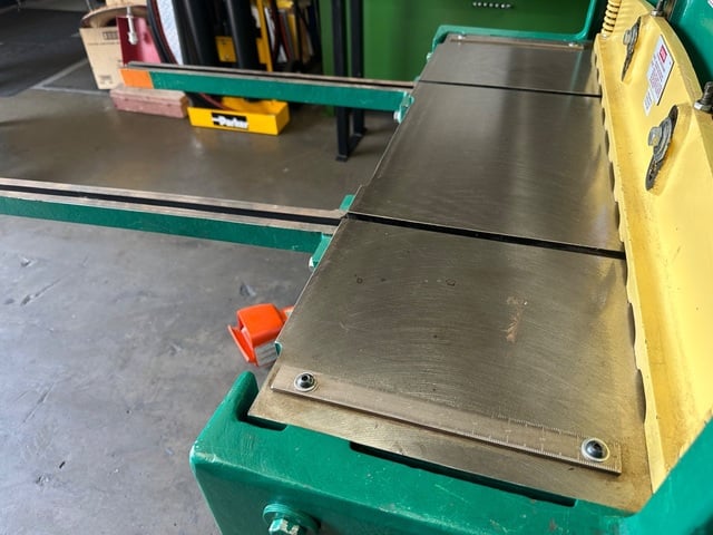 16 gauge x 3' National #NH-3612, Hydraulic Shear, 40 SPM, 1800 RPM, rear operated back gauge - Image 5