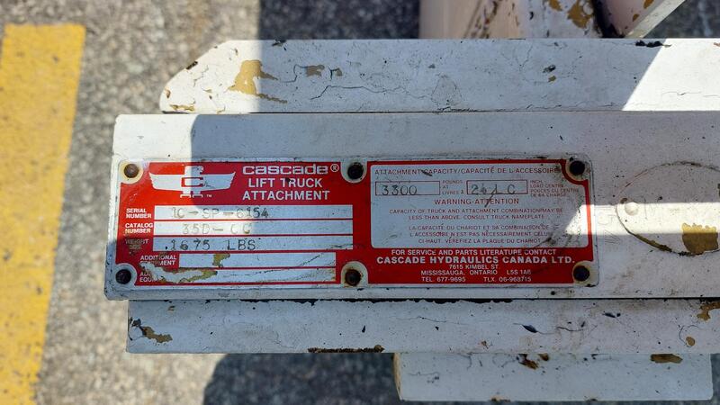 Cascade #35D-CC, Carlton clamp, 3300 lb., serial #1C-SP-6154 - Image 5