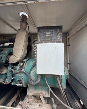 180 KW Multiquip #KD200V, Generator Set, Volvo Penta #TWD-740GE, w/ Trailer & Air Compressor, 1031 hours - Image 3