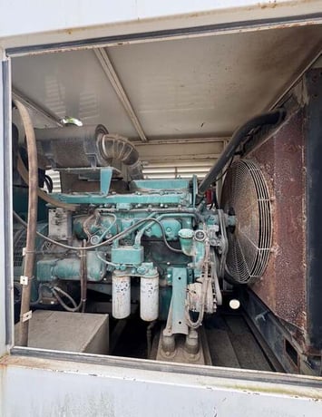180 KW Multiquip #KD200V, Generator Set, Volvo Penta #TWD-740GE, w/ Trailer & Air Compressor, 1031 hours - Image 6