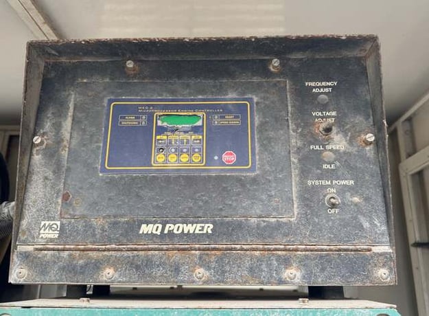 180 KW Multiquip #KD200V, Generator Set, Volvo Penta #TWD-740GE, w/ Trailer & Air Compressor, 1031 hours - Image 8