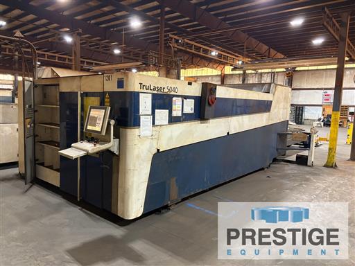Trumpf #TruLaser-5040, CNC Fiber Laser, 5000 Watts, 160" X, 80" Y, 4.5" Z, 1" Material thickness, 44887 - Image 1