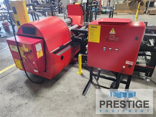 24" x 5/16" Davi #MCA-0615, Hydraulic Bending Roll, 4-Roll, 1/4" Pre-Bending capacity, 6" top/5.5" bottom/5" - Image 3