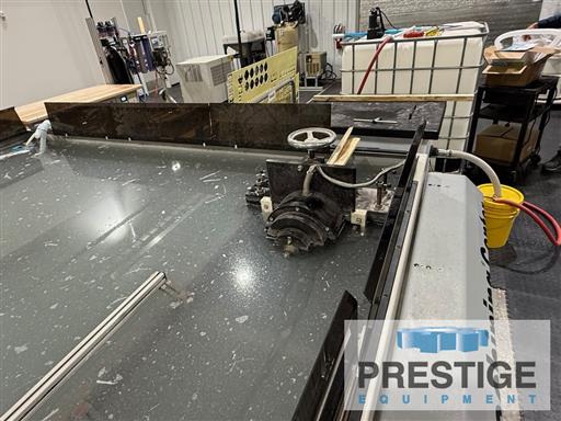 Omax #120X-1, CNC Water Jet, 339" x 137" Table, 320" X, 120" Y, 8" Z, 350 IPM, 60000 psi, 30 HP Pump, 100 - Image 3
