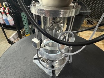 Shini #SAL-3UE, 440 lbs./hr., vacuum hopper loader with sight glass, new, 2025 - Image 2