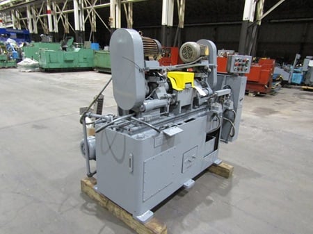 Economy #FH40-10, double end chamfering machine, magazine type feeder, serial #8109 - Image 2