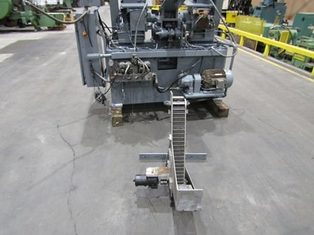Economy #FH40-10, double end chamfering machine, magazine type feeder, serial #8109 - Image 5