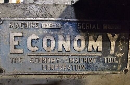 Economy #FH40-10, double end chamfering machine, magazine type feeder, serial #8109 - Image 7