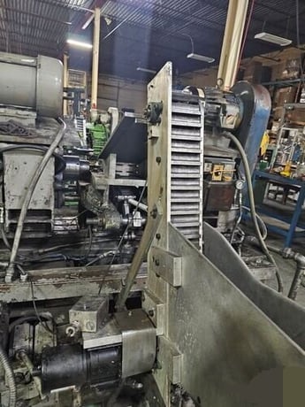 Economy #FH40-10, double end chamfering machine, magazine type feeder, serial #8109 - Image 8