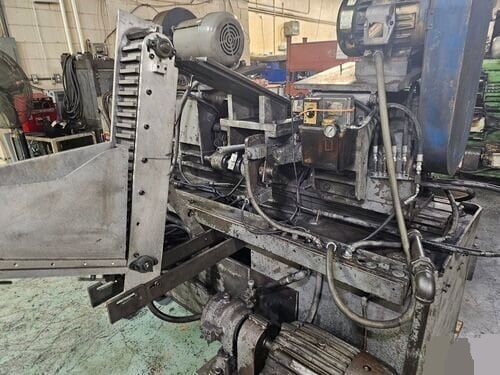 Economy #FH40-10, double end chamfering machine, magazine type feeder, serial #8109 - Image 9