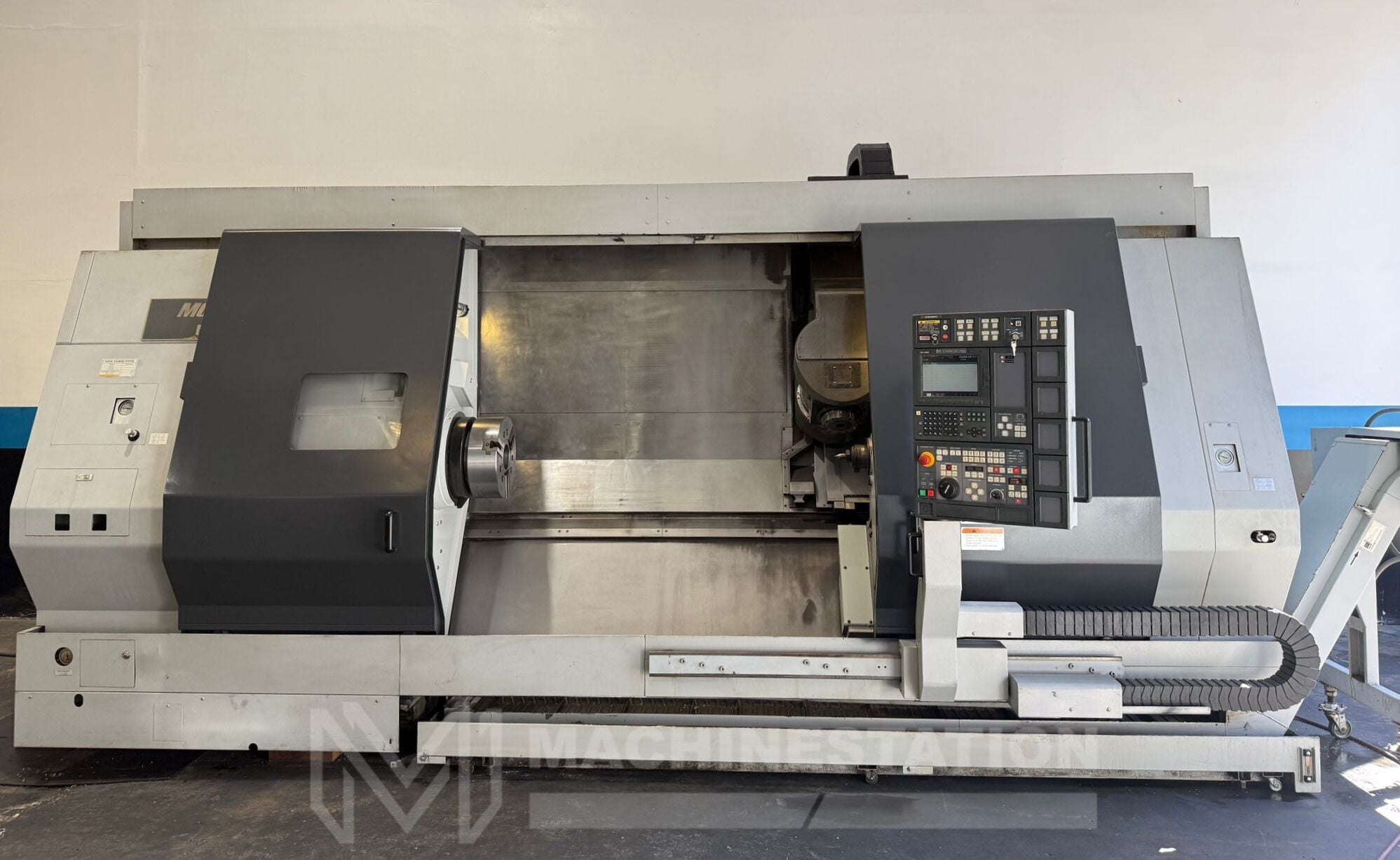 Mori Seiki #MT-3000/1500, multi-axis CNC turning center, 31.5" swing, 15" 3-jaw chuck, 3.5" bar, 22.44" dia. - Image 2