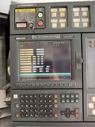 Mori Seiki #MT-3000/1500, multi-axis CNC turning center, 31.5" swing, 15" 3-jaw chuck, 3.5" bar, 22.44" dia. - Image 7