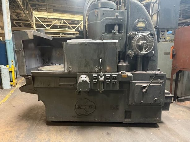 Blanchard #18-36, vertical rotary surface grinder, 36" chuck, 18" under wheel, dresser, 1940 - Image 1