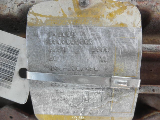 20 HP 3525 RPM Baldor, Frame 256T, TEFC, 1.15 service factor, 230/460 Volts - Image 5