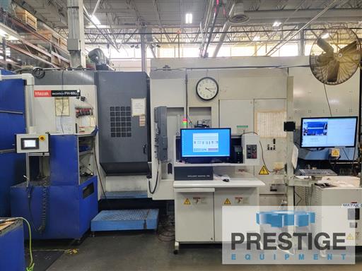 Mazak #FH-6000, 3-Machine CNC Horizontal FMS w/Palletech System, 31.5" X, 31.5" Y, 34.7" Z, (76) 19.7" x - Image 5