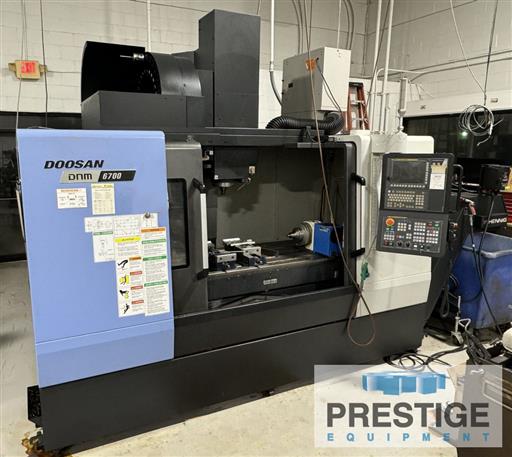 Daewoo Doosan #DNM-6700, CNC Vertical Machining Center, 51.2" X, 26.4" Y, 24.6" Z, 59.1" x 26.4" Table, 15 - Image 1
