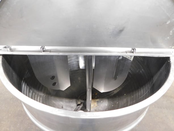 200 gallon Groen, Stainless jacketed mixing kettle, 2 HP, 230/460 V. - Image 9
