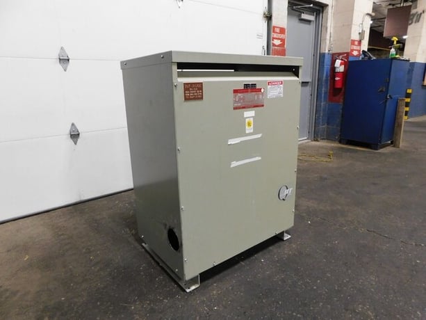 150 KVA 480 Primary, 208/120 Secondary, General Electric 9T23B3876G3 transformer - Image 4