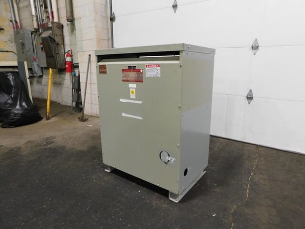 150 KVA 480 Primary, 208/120 Secondary, General Electric 9T23B3876G3 transformer - Image 5