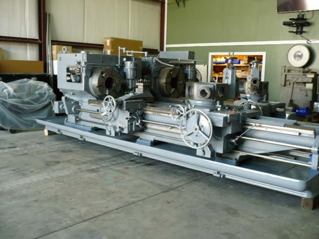 No. 4A Warner & Swasey, M3550, square head, saddle type turret lathe, 28-1/4" swing o/bed ways, 65" center - Image 3