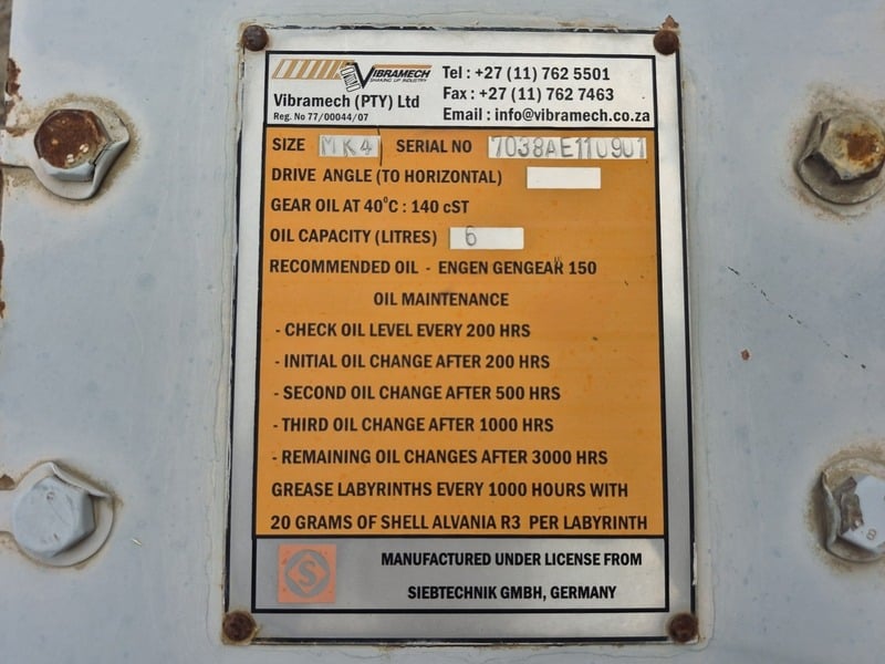 Vibramech #MK4, geared exciter, 2011 - Image 2