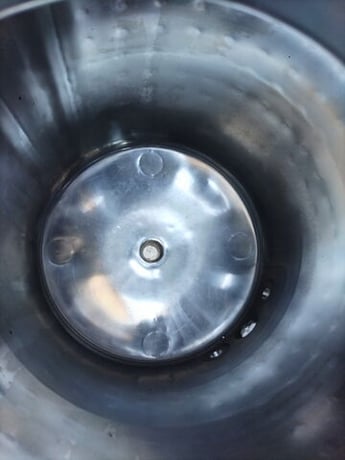 26 gallon Bulling Metal Works, 100 liter 316L Stainless Steel tank, jacketed, 100 psi, 18" dia. x 20" - Image 6