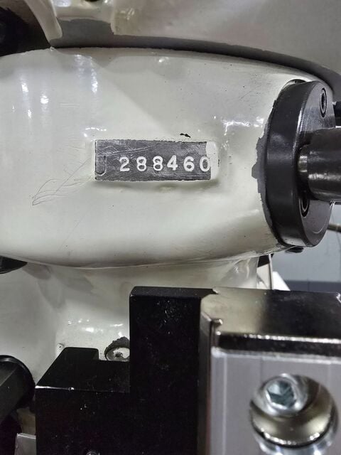 Bridgeport #EZ-Trak-SX, vertical mill, 9" x48"tbl., 2 HP, 33.5"X, 12" Y, 5" Z, 60-4200 RPM, Kurt power draw - Image 7