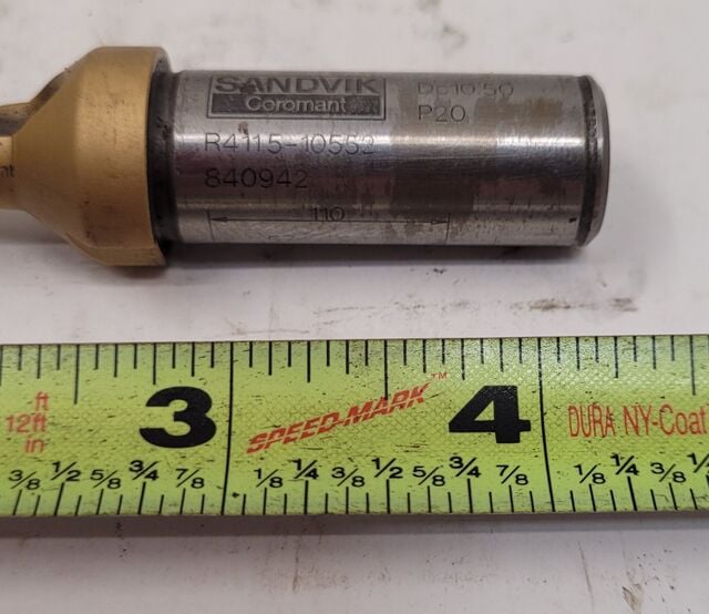 Sandvik R411.5-10552D P20 - 10.5mm Indexable Drill - Image 3