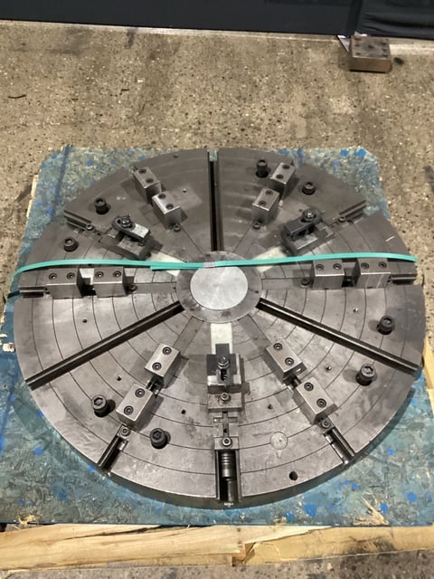 42" Generic 6-jaw lathe chuck - Image 1