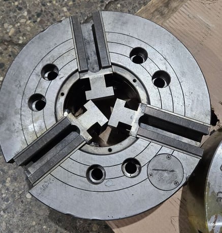 15" Samchully #HC-15, power grip CNC lathe 3-jaw chuck - Image 1