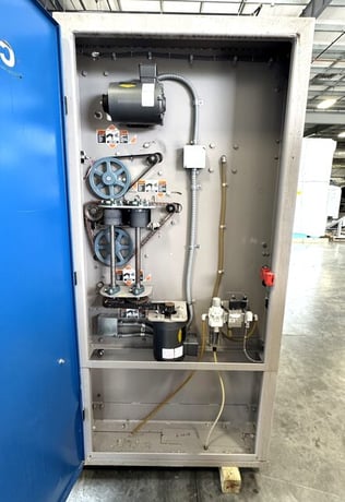 2-Station Chicago #King-Edge-CT-136, Spreader Feeder, VFD, Chi Touch Control, 120" reduced discharge, 2019 - Image 8