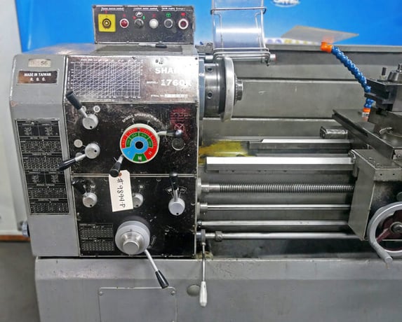 17"/26" x 60" Sharp #1760K, Gap Bed Lathe, 11" swing over cross slide, 2" spindle bore, 50-1800 RPM, D1-6 - Image 3