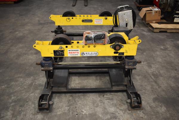 8 Ton, LJ Welding #SHD-800A / SHD-850, turning rolls, 16000 lb. - Image 1