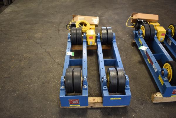 3 Ton, Webb #T6, turning roll, 6000 lb., variable speed, hand pendant - Image 4