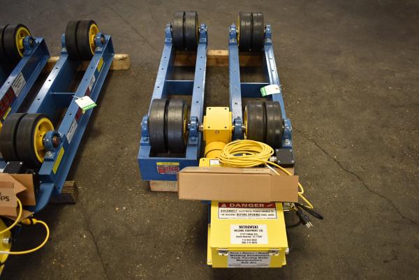 3 Ton, Webb #T6, turning roll, 6000 lb., variable speed, hand pendant - Image 5