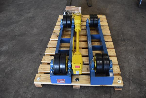 3 Ton, Webb #T6D-8, turning roll, 6000 lb., dual gearbox, hand pendant - Image 2