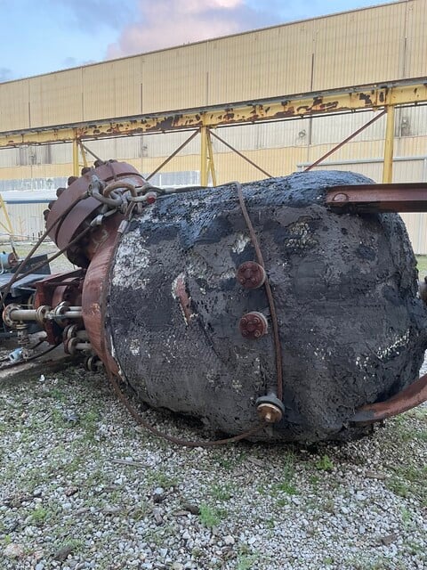 640 gallon Nooter Inconel Reactor, 5' ID x 4' 5"length - Image 2