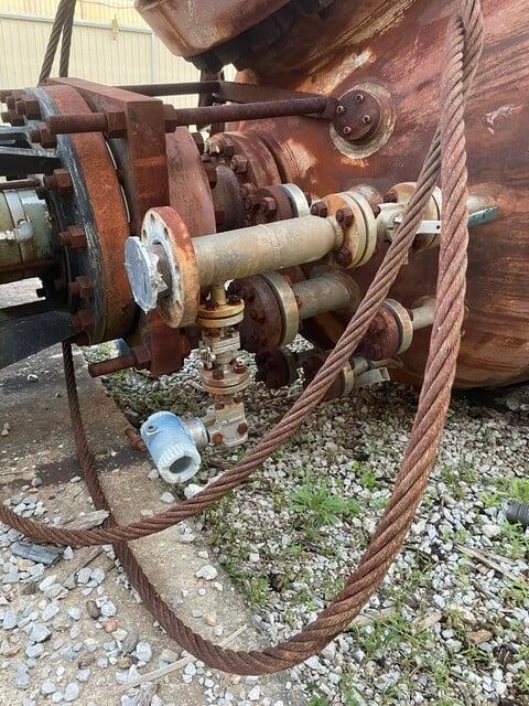 640 gallon Nooter Inconel Reactor, 5' ID x 4' 5"length - Image 4