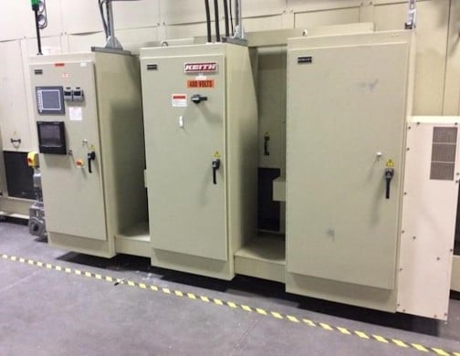 30" width x 44" H x 248" lL Keith, 2250°F electric with door at front and rear #4490 - Image 4