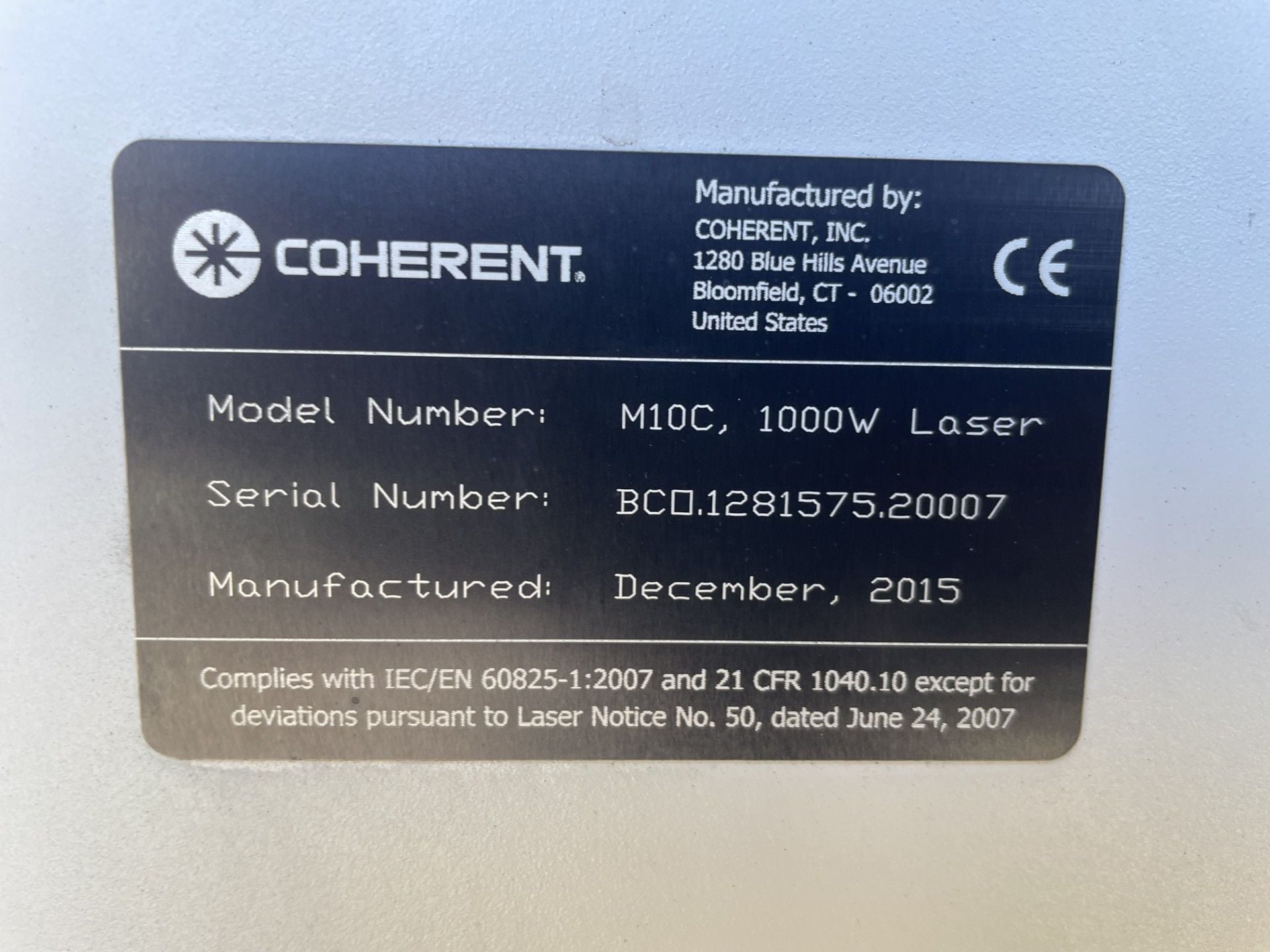 Coherent #Meta-10C, Laser Cutting System, 1000 width, 50" x 50" cut area, chiller, XG-7000 software, 2015 - Image 3