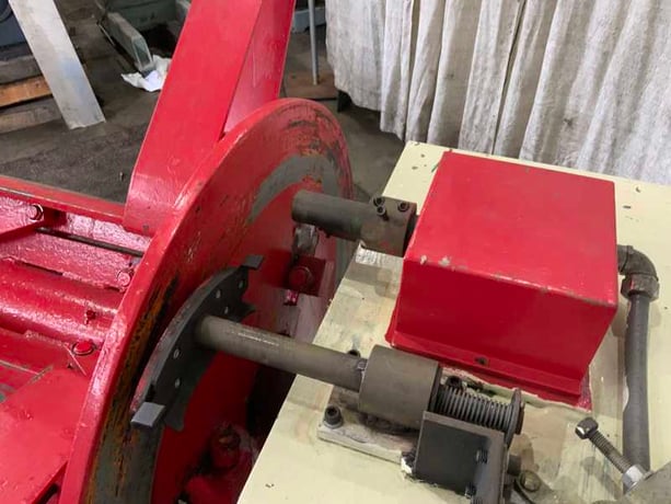 6000 lb. Coe Press Equipment #CPR-6030, motorized coil reel, 30" width, 60" outside dimensions, 16"-20" ID, 3 - Image 4