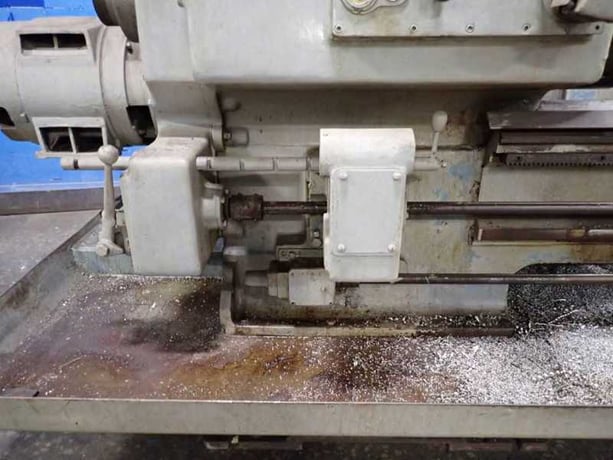 No. 3A Warner & Swasey, M3500, turret lathe, 24-1/2"swing, 3-jaw 21" chuck, 50 HP, adjustbale tool holder - Image 4