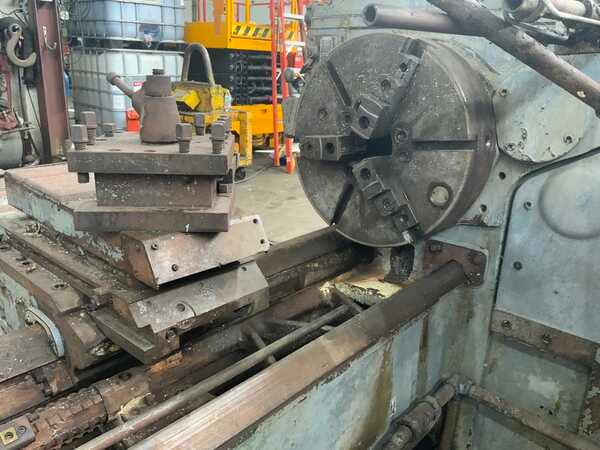 No. 3A Warner & Swasey, M3500, turret lathe, 24-1/2"swing, 3-jaw 21" chuck, 50 HP, adjustbale tool holder - Image 10
