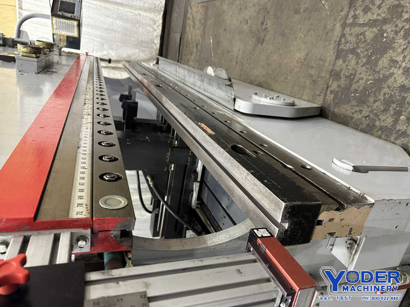 90 Ton, Cincinnati #90AFx10, CNC hydraulic press brake, 12' overall, 126" between housing, 10" stroke, 1990 - Image 3